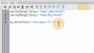 TextArea Component Tutorial 2 | Learn Flash Video Tutorial