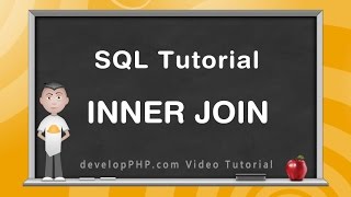 SQL INNER JOIN Syntax Tutorial PHP MySQL Database | Learn SQL Video ...