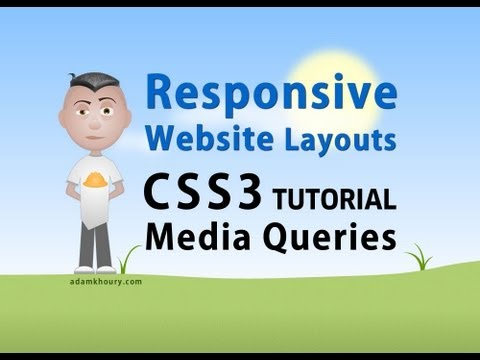 Media Queries Responsive Website Layout Tutorial | Learn CSS Video Tutorial