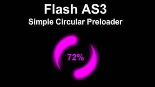 Simple Circular Flash Preloader Animation Tutorial | Learn Flash Video ...
