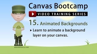 Animated Background Layers on Canvas Tutorial | Learn JavaScript Video ...